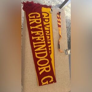 Gryffindor Scarf and Lanyard Set